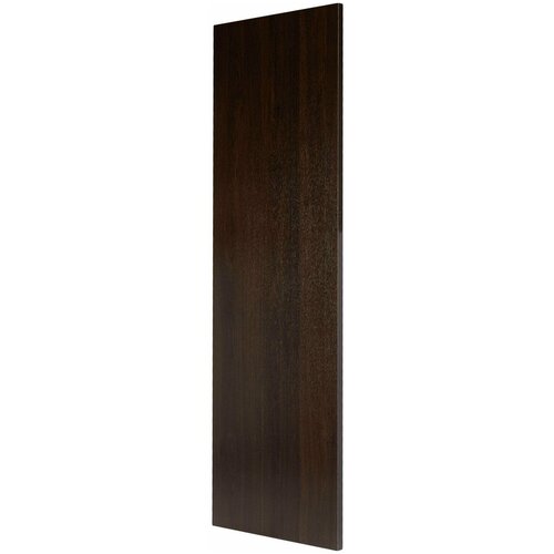 Деталь мебельная 2700x100x16 мм ЛДСП, дуб термо тёмный, с кромкой с длинных сторон, с имитацией поверхности древесины.