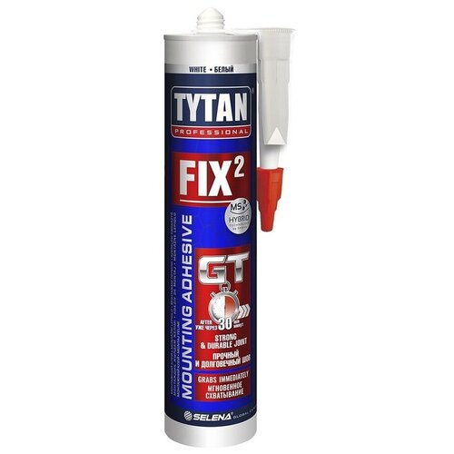 Клей монтажный гибридный Tytan Professional Fix2 GT белый 290 мл