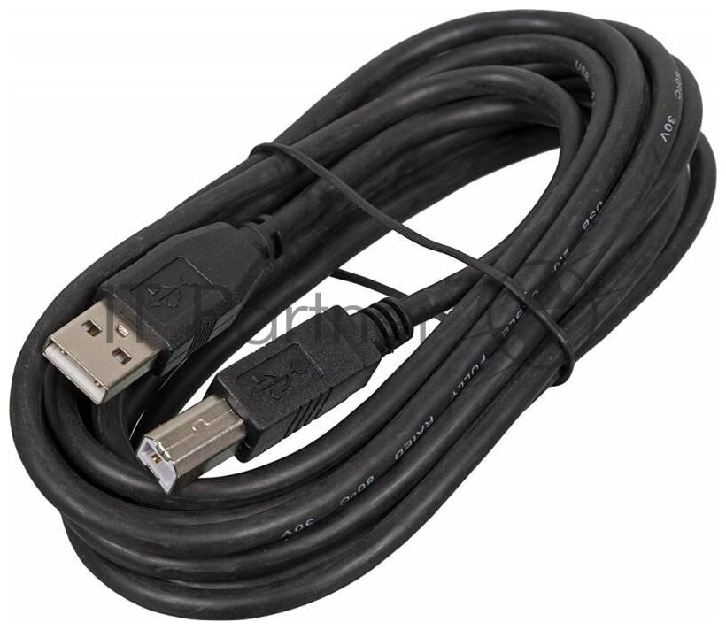 Кабель Ningbo USB A(m) USB B(m) 3 м серебристый