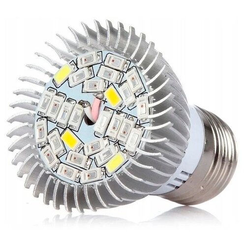 Фитолампа URM-FITO-R-28, Е27, 26 LED, 220 В, 6 Вт, IP22