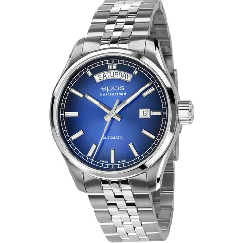 Наручные часы Epos Passion 3501.142.20.96.30, синий, серебряный