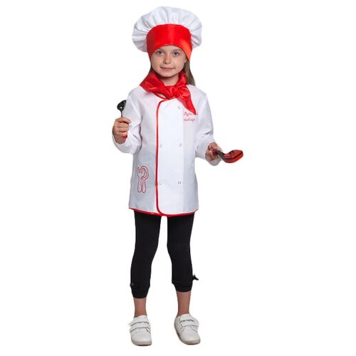 фото Костюм страна карнавалия лучший повар (3823436/3823439), белый, размер 110-116