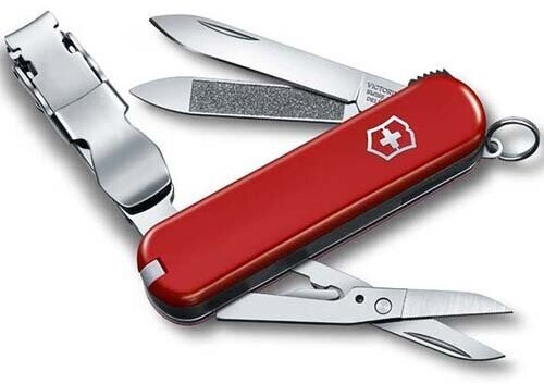 Нож-брелок NailClip красный Victorinox 0.6463 GS