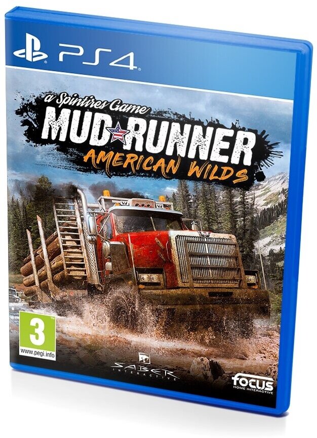 Spintires MudRunner American Wilds (PS4/PS5) английский язык