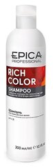 EPICA PROFESSIONAL Rich Color Шампунь для окрашенных волос, с маслом макадамии и экстрактом виноградных косточек, 300 мл