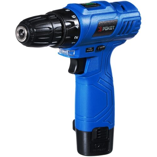 Рокот Дрель-шуруповерт аккум ДША-12в 0-720 обмин 13 Li-on 1 18 нм промо 279900₽