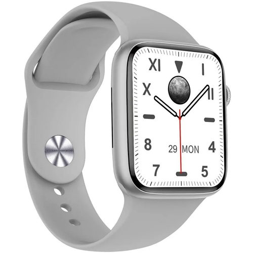 Смарт-часы Mivo MV7 Mini, серебро умные смарт часы mivo mv7 plus 1 9 ip68 nfc черный