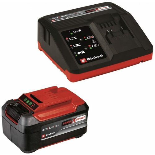 Устройство зарядное + аккумулятор PXC 5.2Ah 4A Fastcharger Einhell 4512114