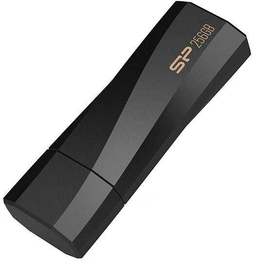 Накопитель USB 3.2 256GB Silicon Power Blaze B07 черный