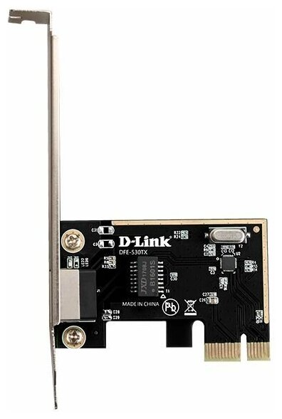 Сетевой адаптер Fast Ethernet D-Link DFE-530TX/20/E1A PCI Express, 20 шт.