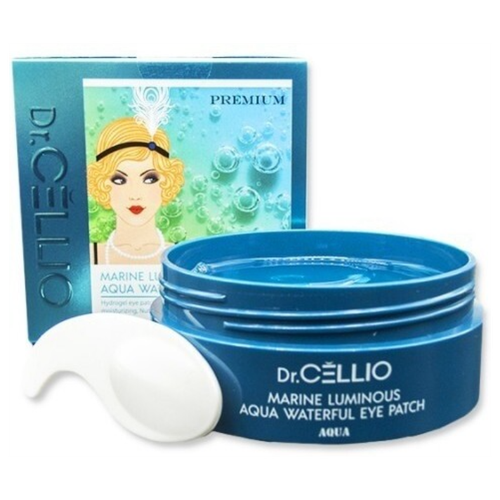 Патчи DR.CELLIO Marine Luminous Aqua Waterful Eye Patch, 87г./60шт.