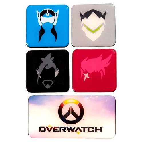 фото Набор магнитов overwatch series 3 5-pack blizzard entertainment