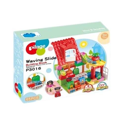 Конструктор лабиринт для детей развивающий Pilage Магазин одежды P3016, 65 деталей