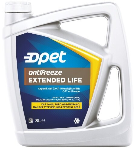 601216664 OPET Антифриз Extended Life Antifreeze (3л)