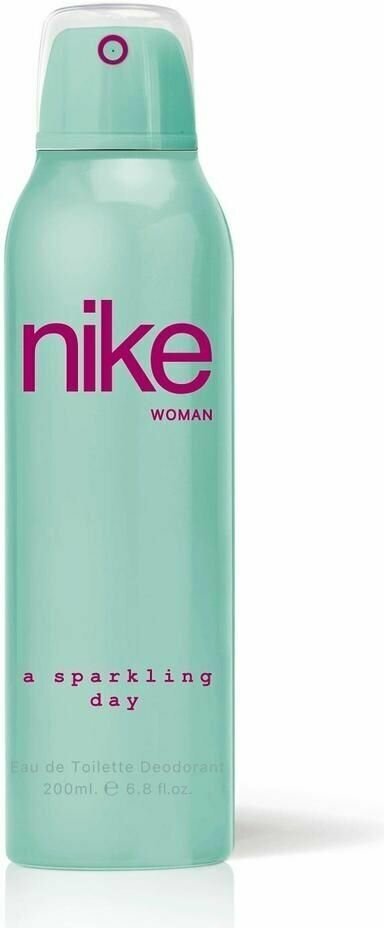 Дезодорант-спрей женский парфюмированный 24 часа Nike A Sparkling Day Woman EdT 200 мл (Из Финляндии) EdT 200 мл (Из Финляндии)