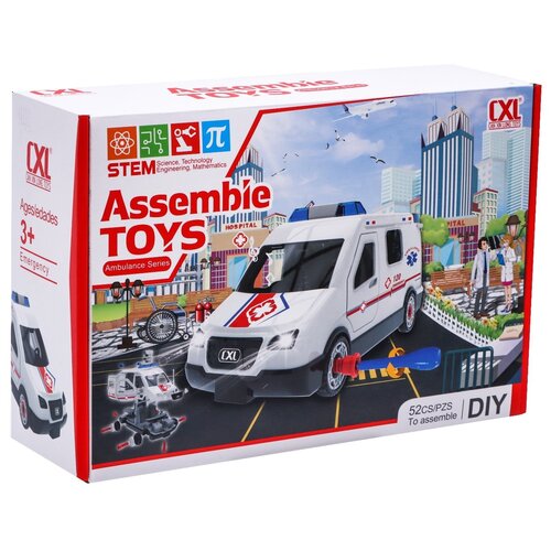 Can Xin Long Toys Assemble Toys 7815908 Минивен, 52 дет.