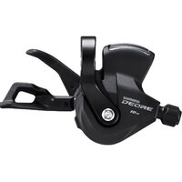 SHIMANO Шифтер Deore, M4100, правый, 10 скоростей, индикатор, трос 2400мм, черный, без упаковки