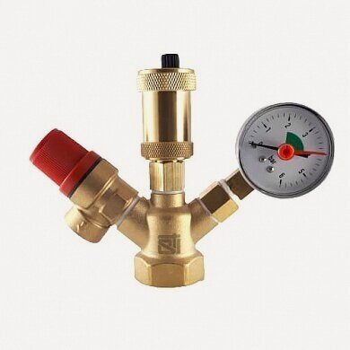 Изображение товара Группа безопасности для котла STI 1" 3 бар