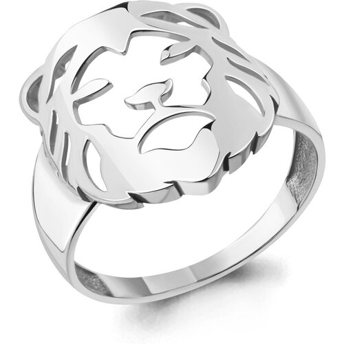 фото Серебряное кольцо aquamarine а54791, размер 20,5 diamant-online