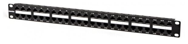 Патч-панель Hyperline PPHD-19-48-8P8C-C5e-110D высокой плотности 19 1U 48 порта RJ-45 категория 5e Dual IDC - фото №4