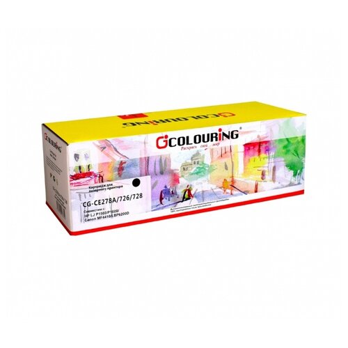 Картридж Colouring CG-CE278A/726/728 картридж galaprint ce278a 726 728 для hp m1536 p1566 p1606 canon lbp6200 lbp6230 mf4410 mf4430 mf4450 mf4550 mf4570 mf4580 mf4730 mf4750 mf4780 mf4890