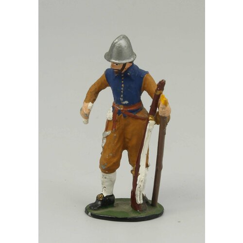 Солдатик оловянный, фигурка Офицер линейной пехоты Франция 1812-1815 гг.