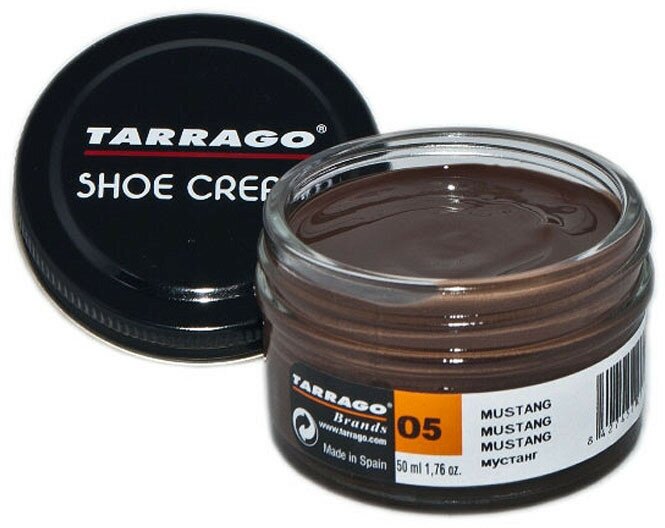 Крем для обуви, всех видов гладких кож, TARRAGO, SHOE Cream, стекло, 50мл., TCT31-005 MUSTANG (Мустанг) - фотография № 14