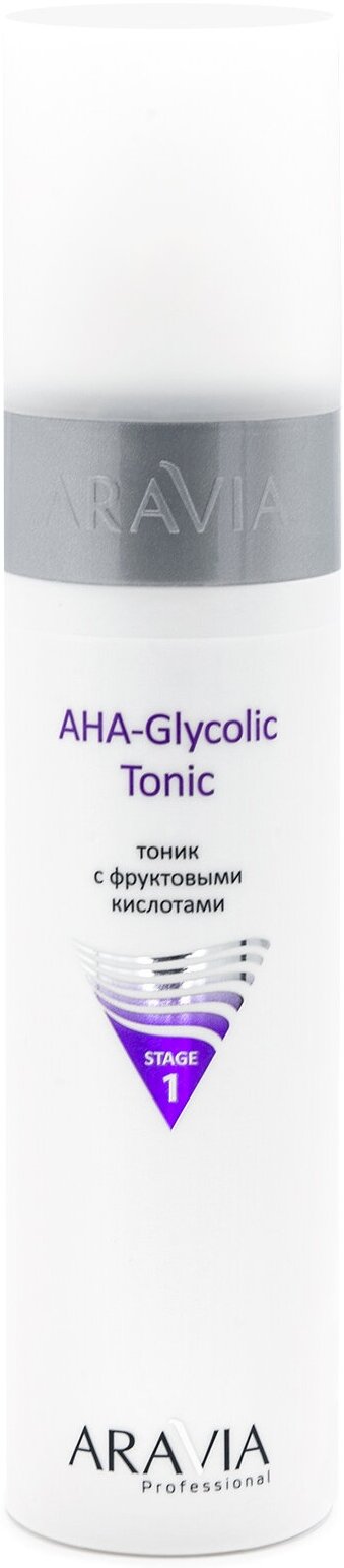 ARAVIA Professional - Тоник с фруктовыми кислотами AHA - Glycolic Tonic, 250 мл.