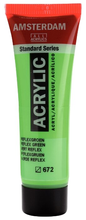 фото Royal Talens Краска акриловая Amsterdam туба 20мл №672 Зеленый отражающий