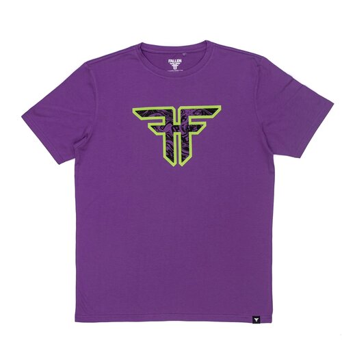 Футболка Fallen trademark purple/lime, размер L