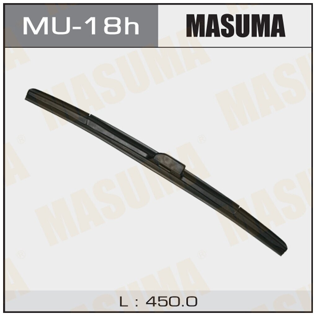 Щетка стеклоочистителя гибридная MASUMA 18"/450 мм крюк боковое