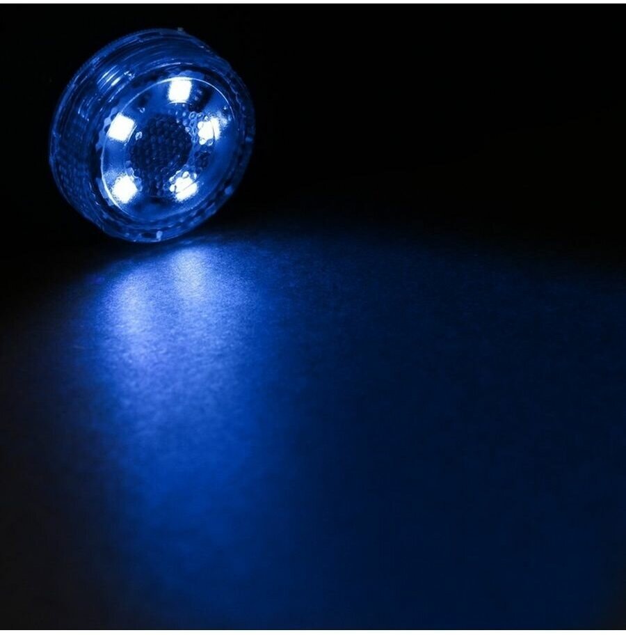 Светильник светодиодный Torso, автомобильный, 5 LED, d 3 см, синий - фотография № 8