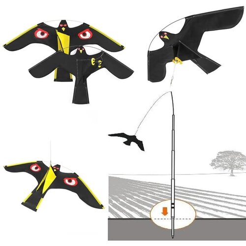 Отпугиватель птиц Ястреб, Воздушный змей для отпугивания птиц