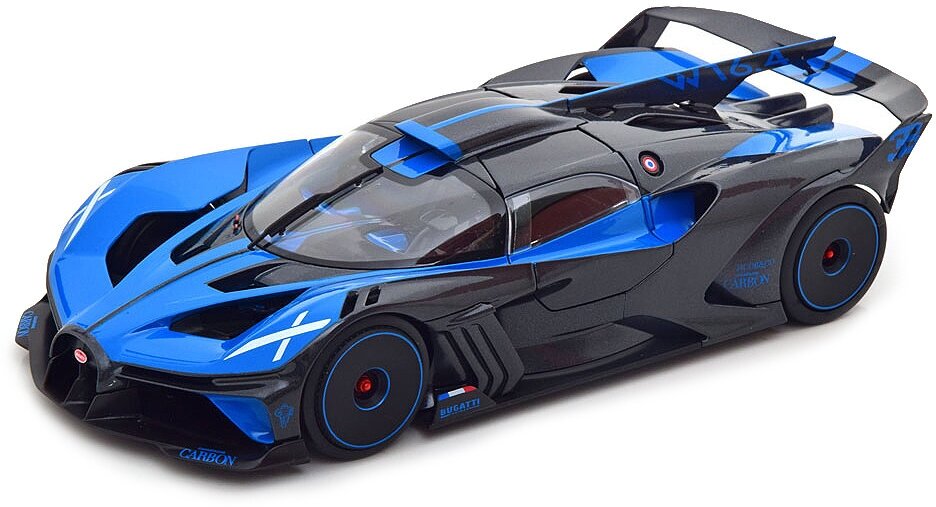 Bugatti bolide 2020 blue greymetallic