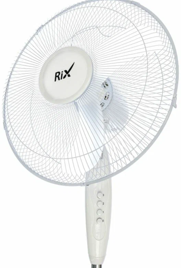 Напольный вентилятор Rix/механическое управление 3 скоростей/мощность 45 Вт/механическая система охлаждения - фотография № 5
