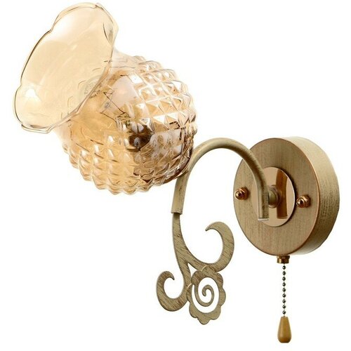 Бра Фрези Е27 40Вт золото 28х15х28 см для дома 2080₽