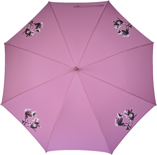 Зонт-трость Airton, полуавтомат, купол 104 см, 8 спиц, система «антиветер», для женщин, розовый