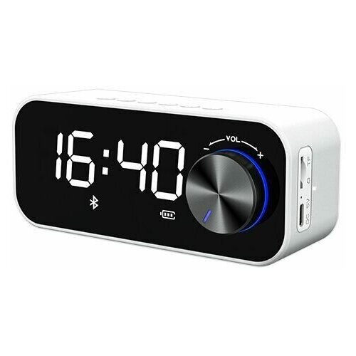 Беспроводная колонка с будильником и часами recci rsk-w11 199900₽