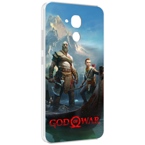 Чехол MyPads God Of War Кратос Атрей для Huawei Honor 5C/7 Lite/GT3 5.2 задняя-панель-накладка-бампер