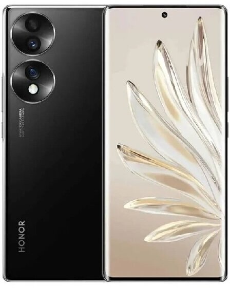 Смартфон HONOR 70 5G 8/128 ГБ Global, Dual nano SIM, полночный черный