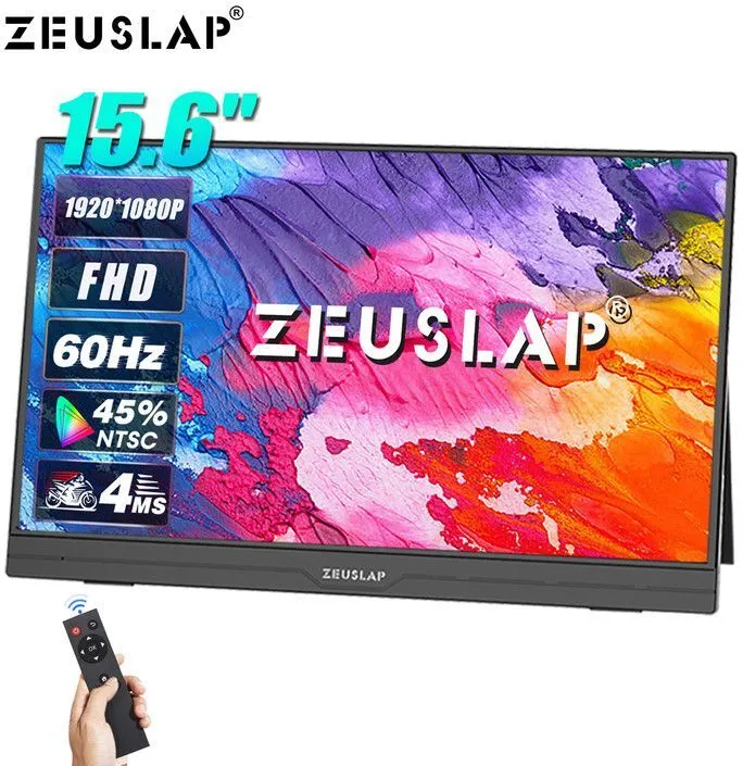 Портативный монитор Zeuslap 156 (AP156) ( HDMI )