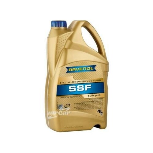 RAVENOL 1181100004 Жидкость для гидроусилителя 4л SSF (синтетика)