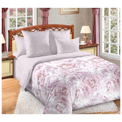 фото Постельное белье «рапсодия 2», перкаль, 2 сп с европростыней текс-дизайн