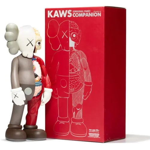 Коллекционная фигурка KAWS Companion Bearbrick Красный