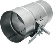 Дроссель-клапан для круглых воздуховодов d200 мм оцинкованный Era Pro