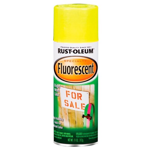 Краска-спрей Fluor специального назначения 0,312 кг, зеленый