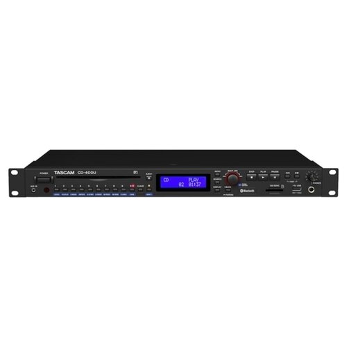 Tascam CD-400U медиаплеер CD/SD/USB, FM тюнер, Bluetooth