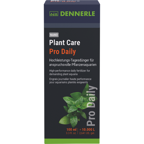 Удобрение комплексное Dennerle Plant Care Daily, 100 мл удобрение комплексное dennerle npk booster 500 мл