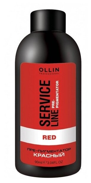 OLLIN Professional Service Line Флюид-препигментатор красный, красный