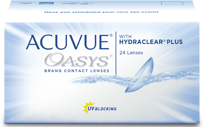 Контактные линзы Acuvue Oasys 24pk (BC 8,8; D -1.50)